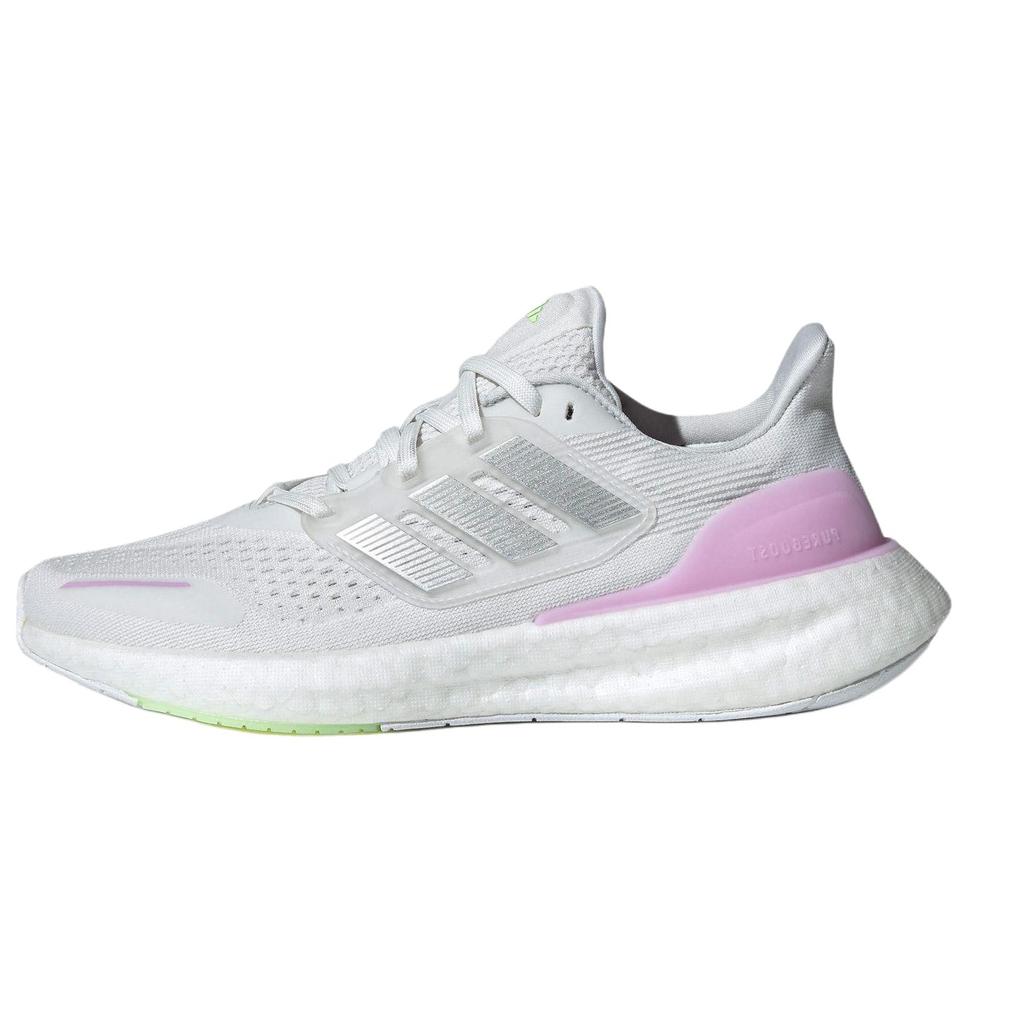 Adidas Pureboost 23 H.RDY Comfortable Durable Low-Top Training Running Shoes Women Sneaker Gray Purple IH7675