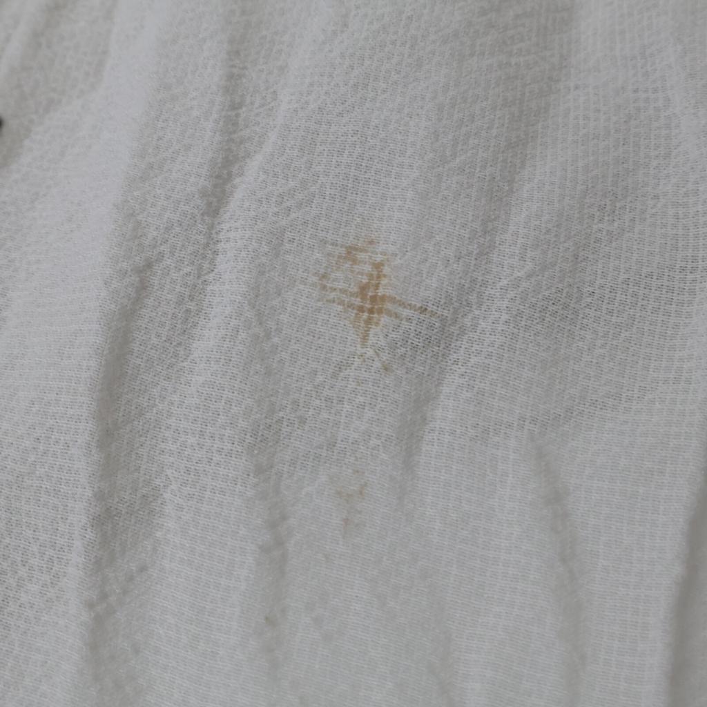 COMMEdesGARCONS White RJ-10008M 100% Polyester Shirt Tops M whiteUsed