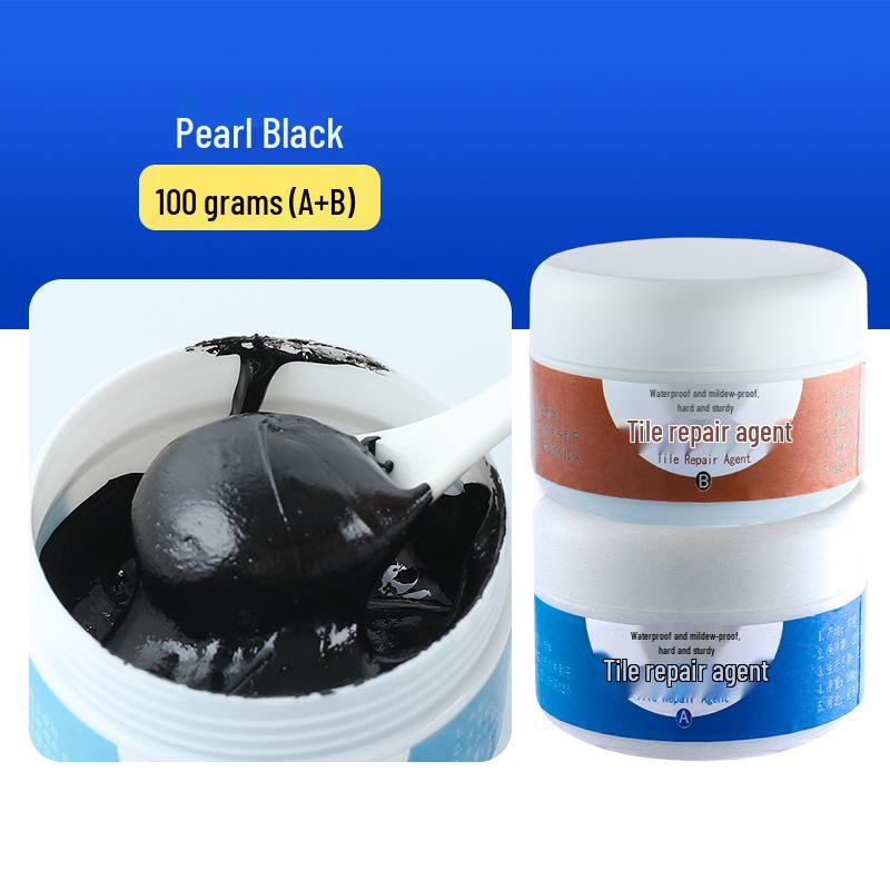 Keramikfliesen- und Fugenreparaturpaste - Starker Klebstoff für Marmor, Toilette und Bodenfliesenlöcher