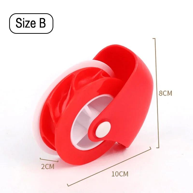 JJYY Pizza Pastry Cutter Pie Decoration Cutter Plastic Wheel Roller for Pizza Pastry Pie Crust Baking Tool Pizza Shovel