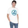 Fantastic Four Unisex Adult Superhero Team T-Shirt