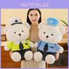 Orso Teddy Poliziotto Peluche Giocattolo Animale di Peluche Bambola Decorazione Camera da Letto Regalo per Bambini