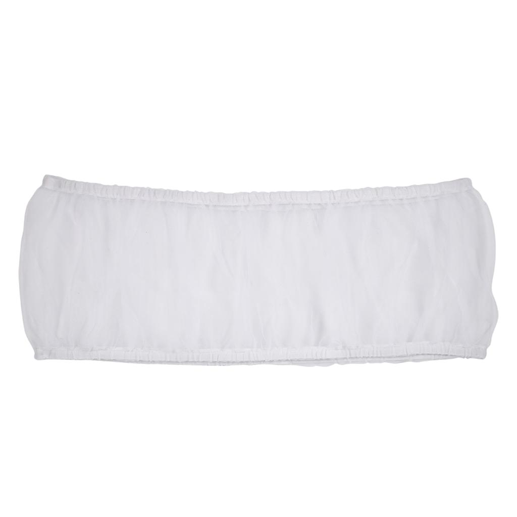 Large Size Ventilated Nylon Bird Cage Cover Shell Seed Catcher Pet Products(White)