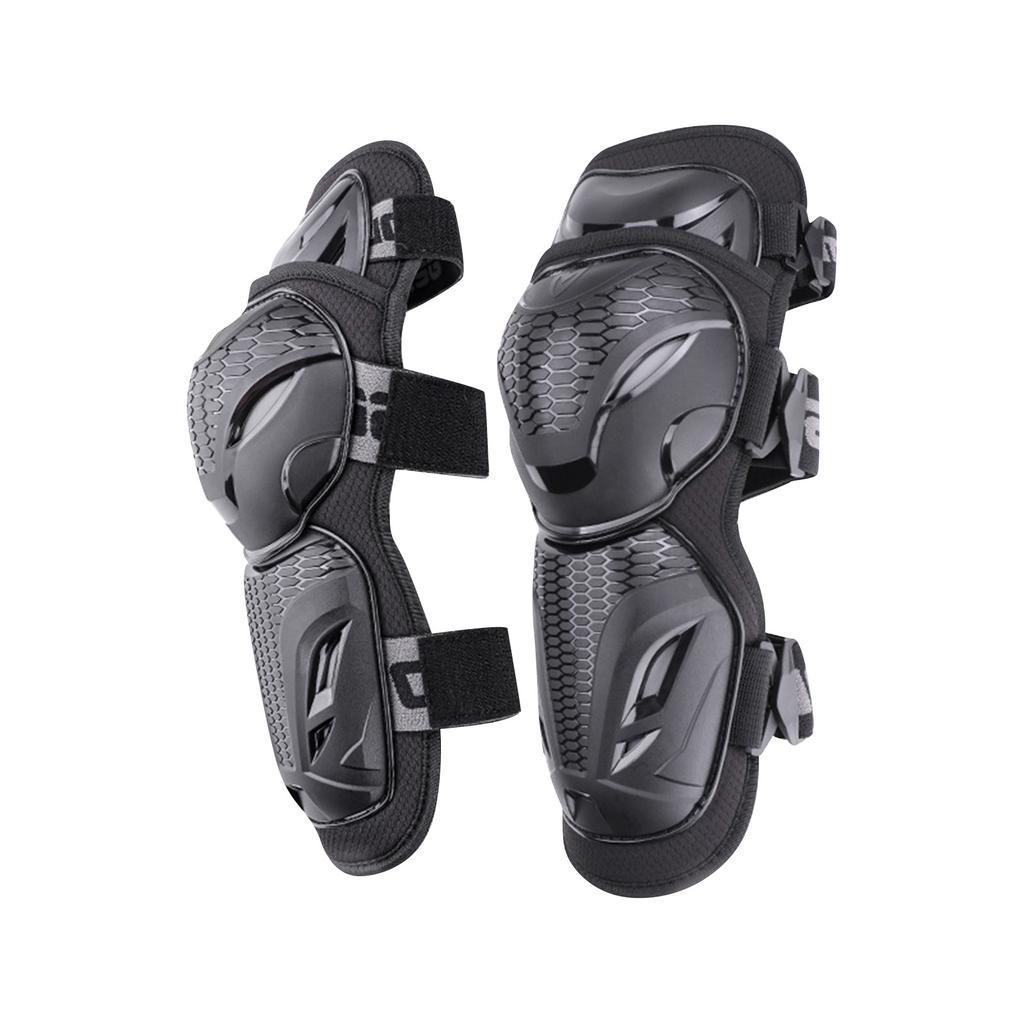 L მოტოციკლის მუხლის და იდაყვის დამცავი კომპლექტი ოთხი მრგვალი თავით შეჯიბრის დამცავი, გამავლობის მოტოციკლეტის სატარი მოწყობილობა, სპორტული დამცავი