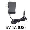 XHF13JM 5.5mmx2.5mm 5V 1A 110V 240V AC DC Power Supply Adapter Converter For LED Strip Light CCTV Charger Switch US/EU Plug