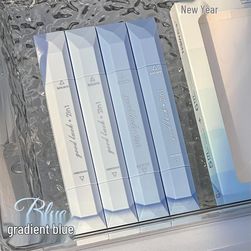 Dual-Ended Correction & Glue Pen for Students - Transparent, High-Value