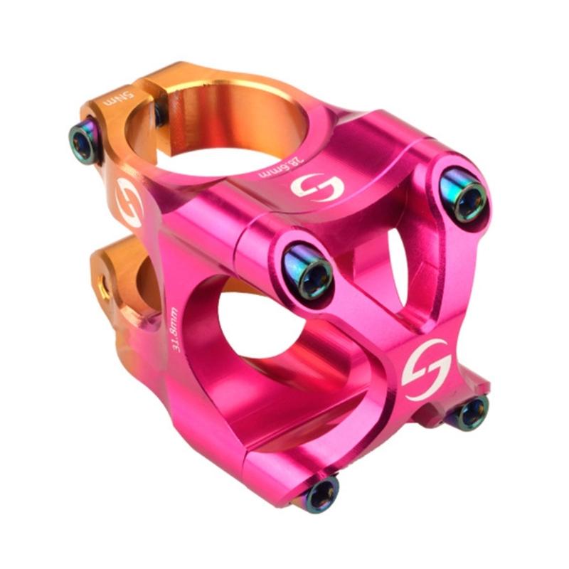 High Strength Short Handlebar Stem Aluminum Alloy Road Bike Stem Light Weight Bike Handlebar Stem for Most Bike