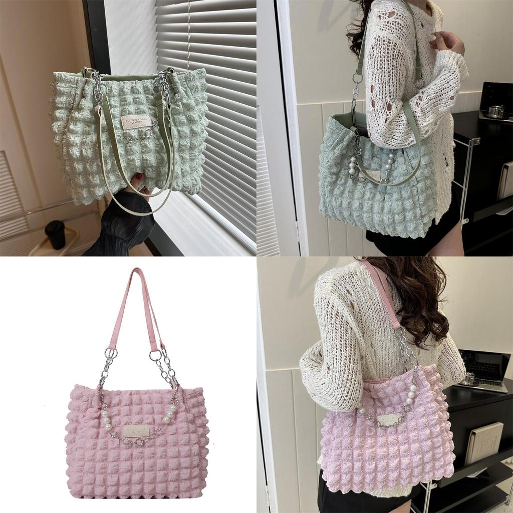 Trendy And Minimalist Tote Bag For Women With Retro Design And Large Capacity