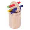 Wooden Learning Color Shape Sorting Toy Fine Motor Skills Puzzle Toy Sensory Matching Game with Draw