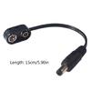 Guitar Effect Pedal Cable Adapter 9V Battery Clip Converter Cable DCJack Plug