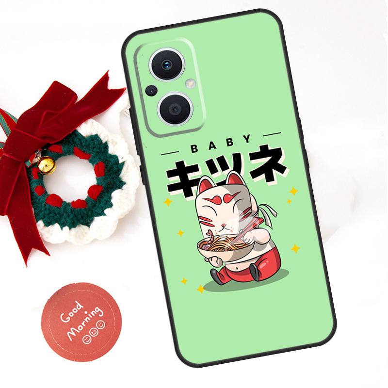 Eating Ramen Noodle Lovers Funda For OPPO Reno 13 F 14 10 11 12 Pro 12F 11F 14F 7 8 Lite OPPO Find X9 X8 X6 X5 Pro Case