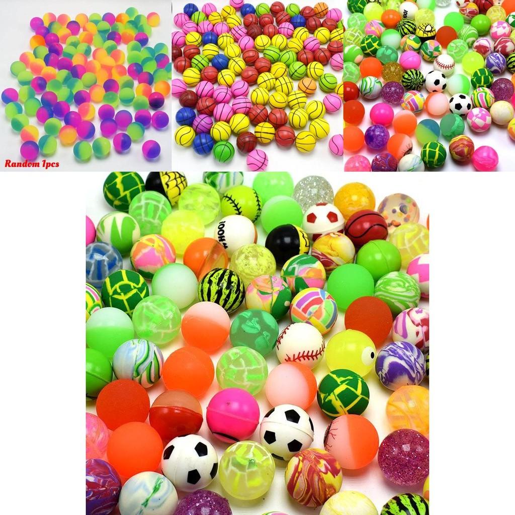 Classic 30mm Mixed Elastic Ball Toy With Magic Eyes Wholesale By Manufacturer