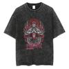 Satoru Gojo Graphic Print T-shirt Anime Jujutsu Kaisen Tee Men Women Short Sleeve Crewneck Tshirts Harajuku Male Cotton T Shirt