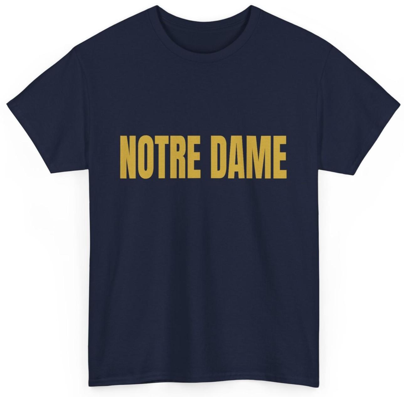 Notre Dame is a Cathedral in France T-shirt XXXXL