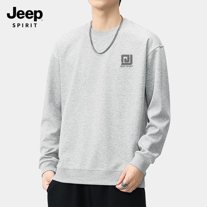 JEEP SPIRIT Męska bluza sportowa o luźnym kroju 2025