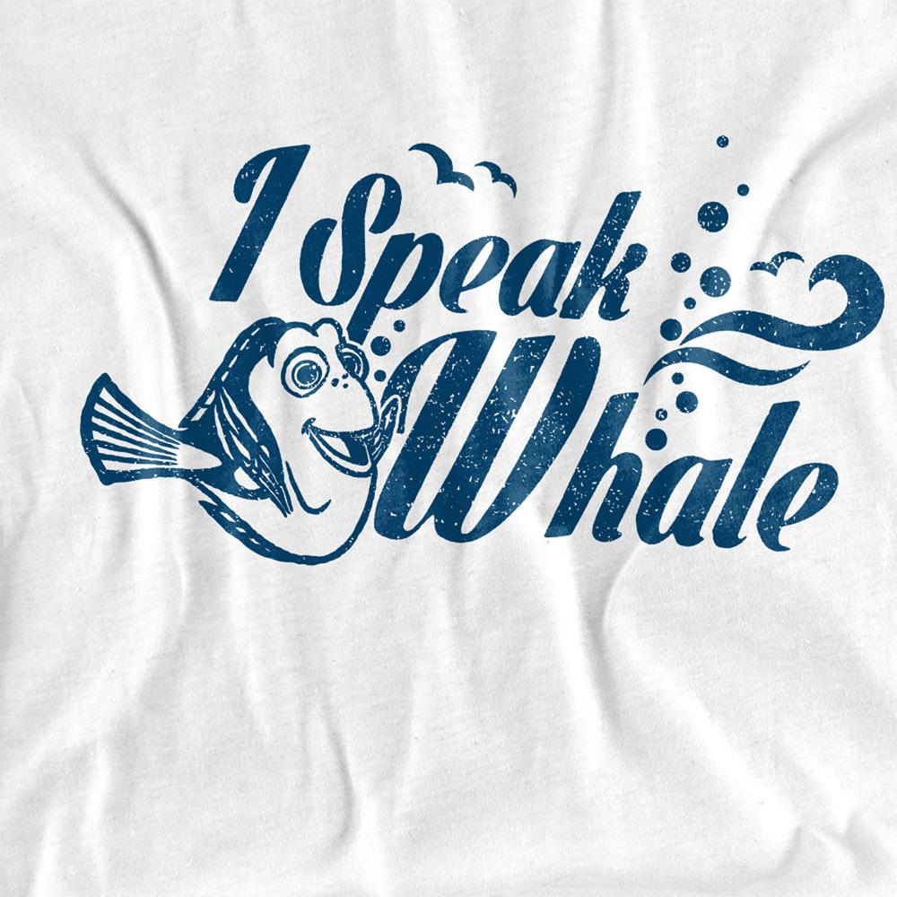 Finding Nemo Unisex Adult I Speak Whale Dory T-Shirt