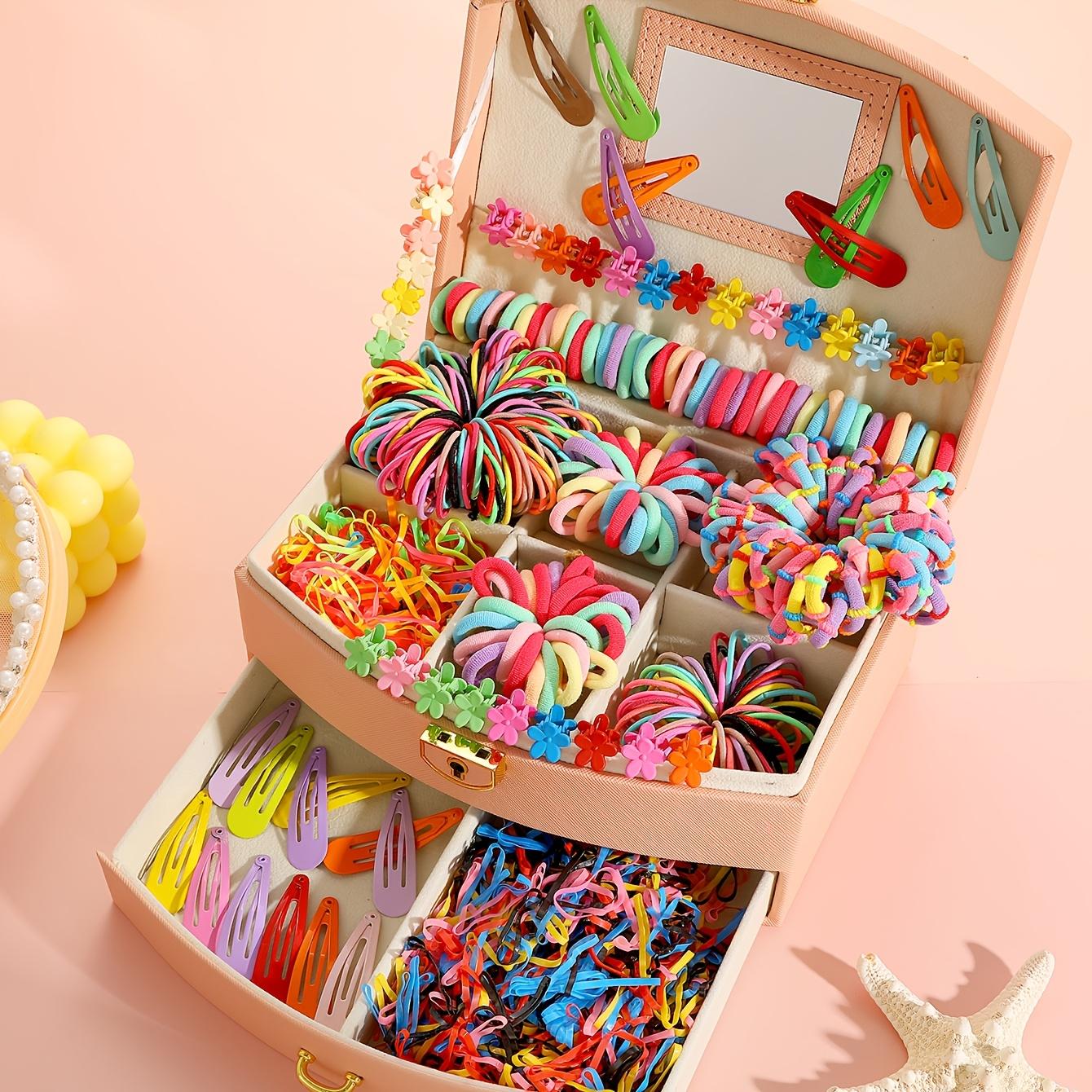 

IF ME1000 шт. эластичная повязка на голову и набор заколок для волос красочные пластиковые аксессуары для волос с цветочными элементами, многофункциональная повязка на голову, идеальный подарок (нет коробки)