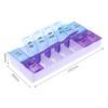 1/2/3PCS Medicine Pillboxes Pill Case Portable Tablet Dispenser Pill Box Organizer 7 Days Weekly Pillbox Jewelry Accessories
