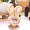1 Piece Kawaii Doll Pendant Ornament Baby Three Mini Wealth Rabbit Series Action Figures Plush Toys Surprise Gift