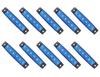 Hiro World Trade Side Marker 24V Blue Set Marker Lamp LED Lamp for Decorated Trucks and Vehicles 10-Piece 6-LED (Blue, 24V)