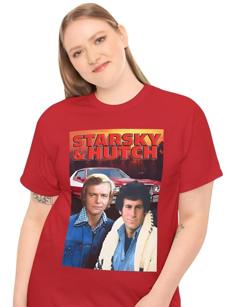 Starsky and Hutch (1975-79) T-Shirt Police Crime California Ford Gran Torino 70s
