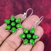 Green Copper Turquoise Earrings, 925 Sterling Silver Gemstone Jewelry, Handmade Earrings Amazing Jewelry, Gift For Her