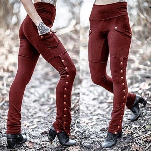 

Жіночі штани Casaul Slim Cool Militia Trouser Leggings XXXXXL червоний