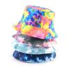 New Sun Hats For Men Women Double-sided Bucket Hat Four Seasons Outdoor Casual Beach Cap Fashion Ink Print Fisherman Caps Gorras