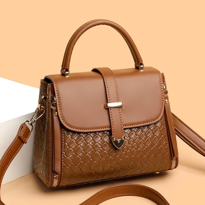 New High-end Versatile Handbag Niche Light Luxury Texture Shoulder Bag Women's Casual Simple Messenger Small Square Bag