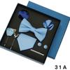 Men's Formal Suit Bow Tie Gift Box Set for Weddings and Business