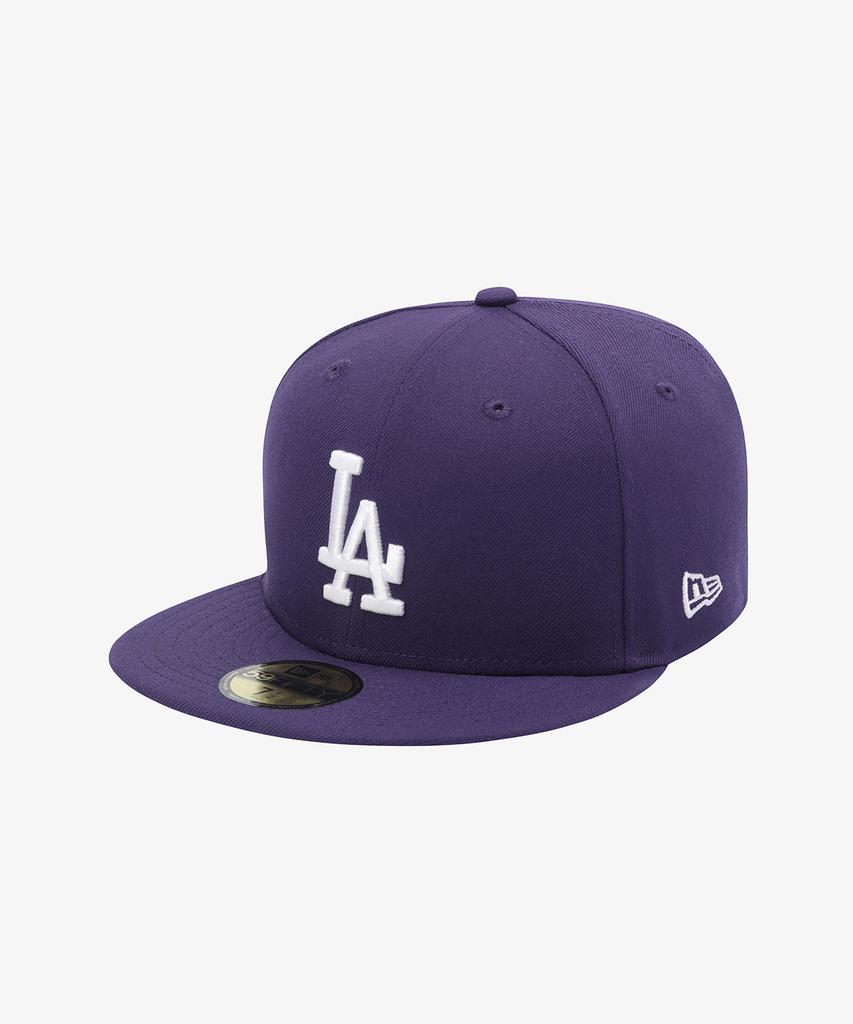NEW ERA Mlb La Dodgers Basic Fitted Cap Purple 15131699