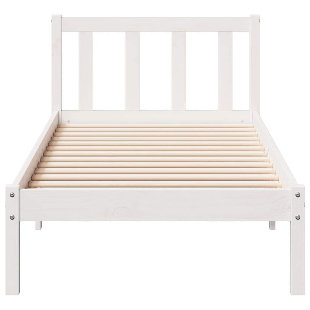 Vidaxl Longer Bed Without Mattress, 80X220 Cm, Solid Pine Wood
