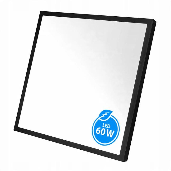 Plafon Led Panel Natynkowy Niemrugający Biały Ccd Biały Ciepły 60X60Cm 60W