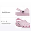 Classic Clog Confortável Versátil Antiderrapante Durável Top Baixo Sapatos de Criança Tamancos de Bebê Rosa 206990-6ZW