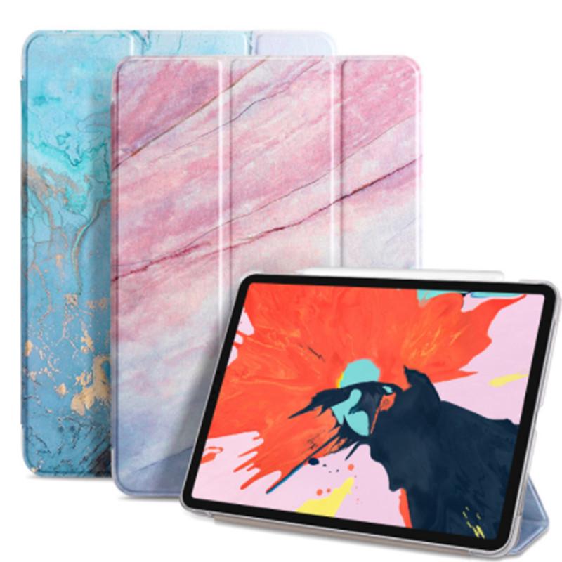 Ultra Slim Tri-fold Smart Cover Case With Screen Protector For IPad Mini 1st Gen - Transparent Protective Cover