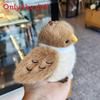 Parrot Cute Cartoon Kiwi Bird Sparro Swallow Bird Plush Toy Pendant For Kid Gift
