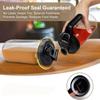 70mm/86mm Mason Jar Pour Spout Lid Leakproof with Handle Spout Lid Reusable Plastic Seal Bottle Cover for Wide Mouth Jar