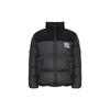 Giacca imbottita unisex con logo ricamato Patch New York Yankees MLB Nera 3ADJN0416-50BKS