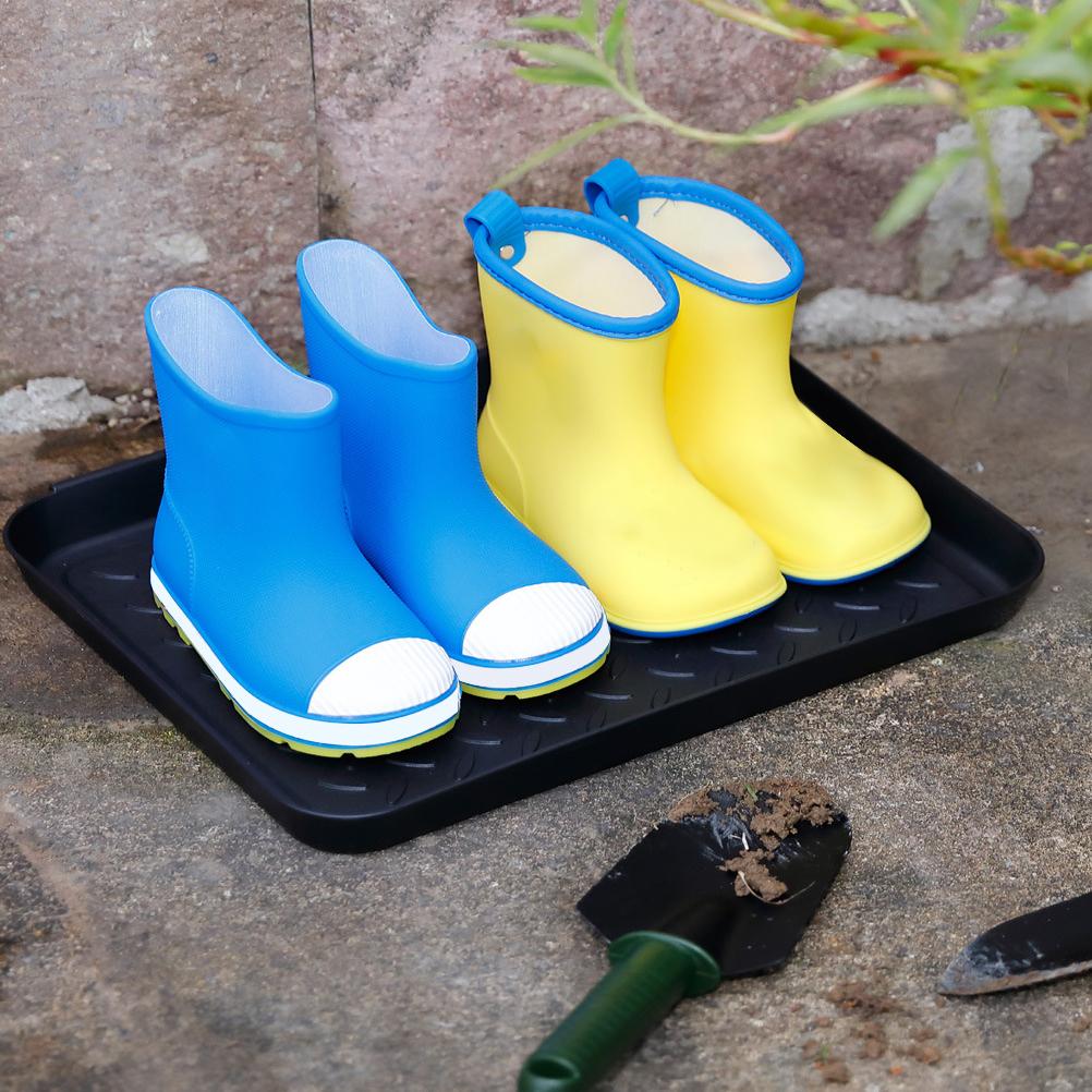3 ks Omyvatelný podnos na boty Zahradní podložka na boty Multifunkční podnos pro rostliny Domácí mazlíčky Nářadí