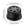 6pcs/9pcs Adjustable Desktop Cable Organizer Adhesive Cord Cable Organizer  Wire Organization