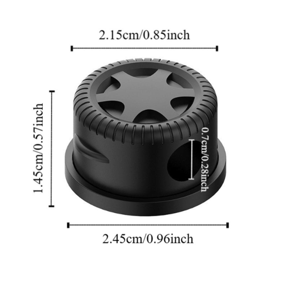 6pcs/9pcs Adjustable Desktop Cable Organizer Adhesive Cord Cable Organizer  Wire Organization