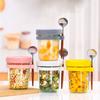 1Set Cup 350ML Overnight Oat Cup Glass With Lid And Spoon Seal Food Breakfast Cup Portable Cereal Milk Salad Yogurt Cup Kitchen