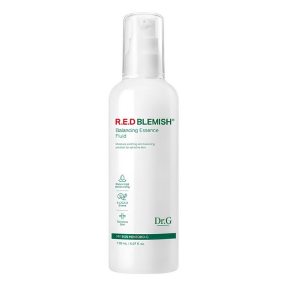 Dr.G Red Blemish Balancing Essence Fluid Soothing & Hydrating Lightweight Essence 150ml