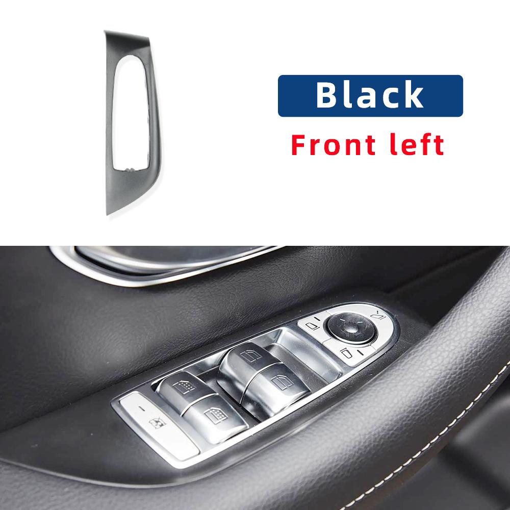 For Mercedes Benz E-Class W213 2016- Door Trim Panel Handle Car Interior Handle Inner Door Armrest Panel Pull Trim Cover