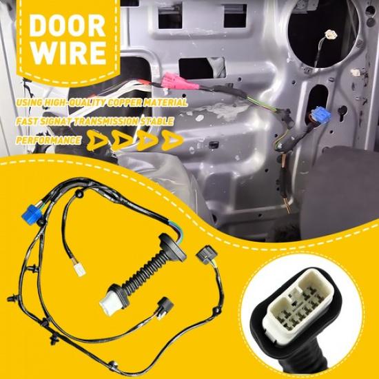 Rear Wiring Door Harness Fits for 2004 2005 2006 2007 2008 2009 Dodge Ram 2500