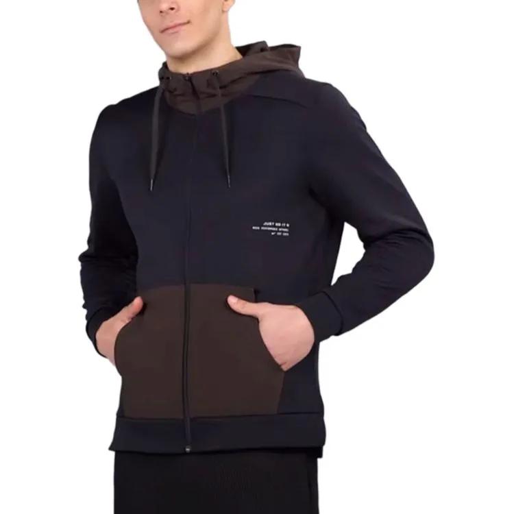 Nike Dri Fit Jackets Men's Black Crew Neck Moderate Other (Unisex) Jackets DD1965 010