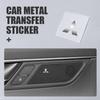 5/10pcs 3D Metal Emblem Sticker Car Interior Decoration Styling Decals For Ralliart Lancer EX Outlander