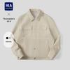 HLA Men's Knit Collar Casual Jacket