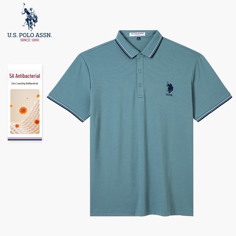 

U.S. POLO ASSN. Men s Short Sleeve Business Casual Polo Shirt 2XL