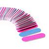 100 Pcs Single-use Disposable Nail Files Blue Veneer File Sandpaper Nail File  Nail Salon